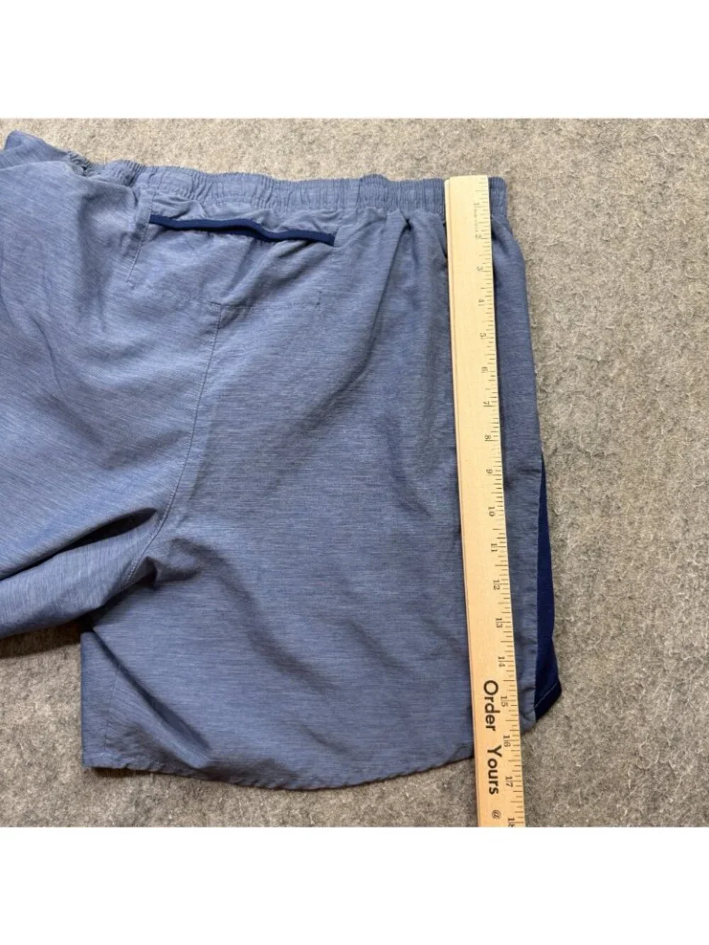 Nike Challenger Running Shorts Men XL Blue 7